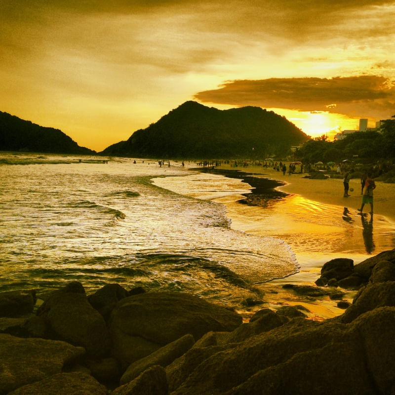 GUARUJÁ AO ENTARDECER