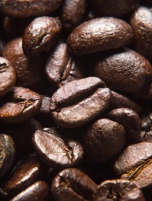 GRÃOS DE CAFÉ TORRADOS