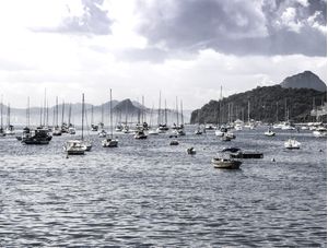 BOAT IN THE SEA