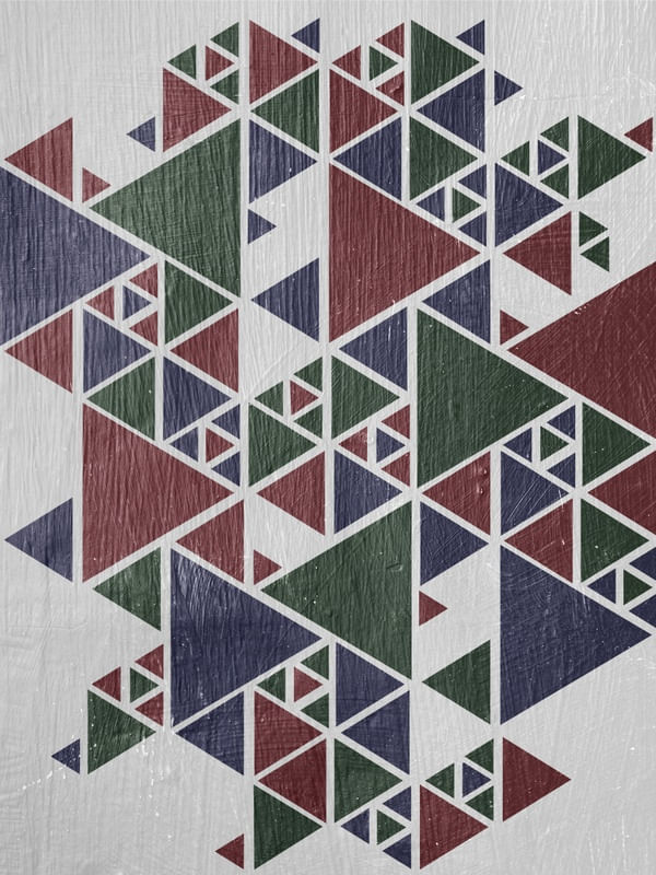 COLORFUL TRIANGULAR LABYRINTH
