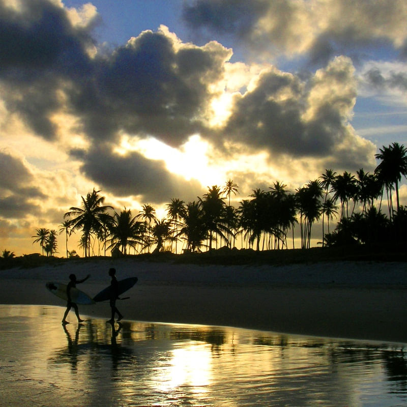 ENTARDECER DO SURF