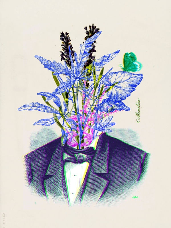 CABEÇA DE FLOR