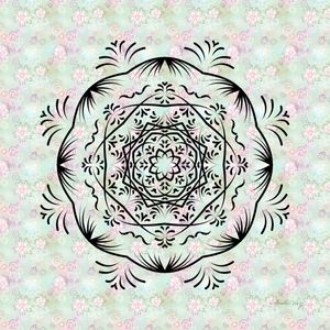 MANDALA FLOWER PRINT III