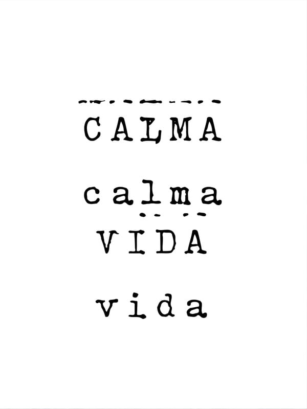 CALMA VIDA