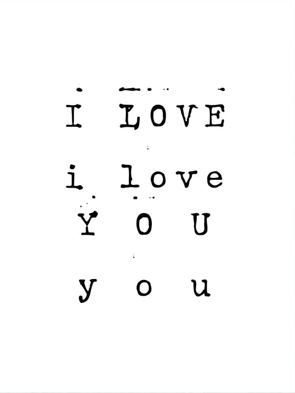 I LOVE YOU !