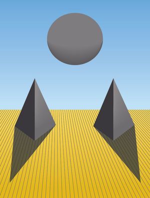 PIRAMIDES NO DESERTO