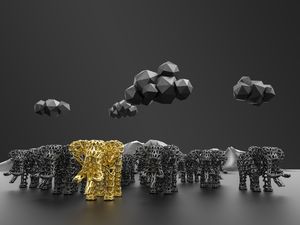 ELEFANTE DOURADO