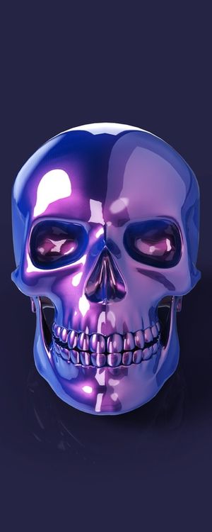 PURPLE SKULL