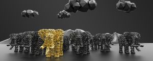 ELEFANTE DOURADO I