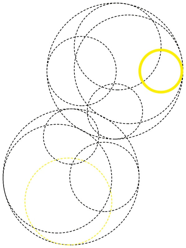 MINIMALISM CIRCLES YELLOW