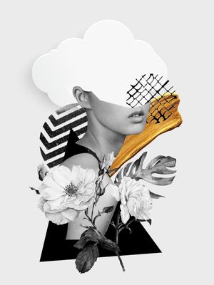 COLLAGE ART (GIRL)