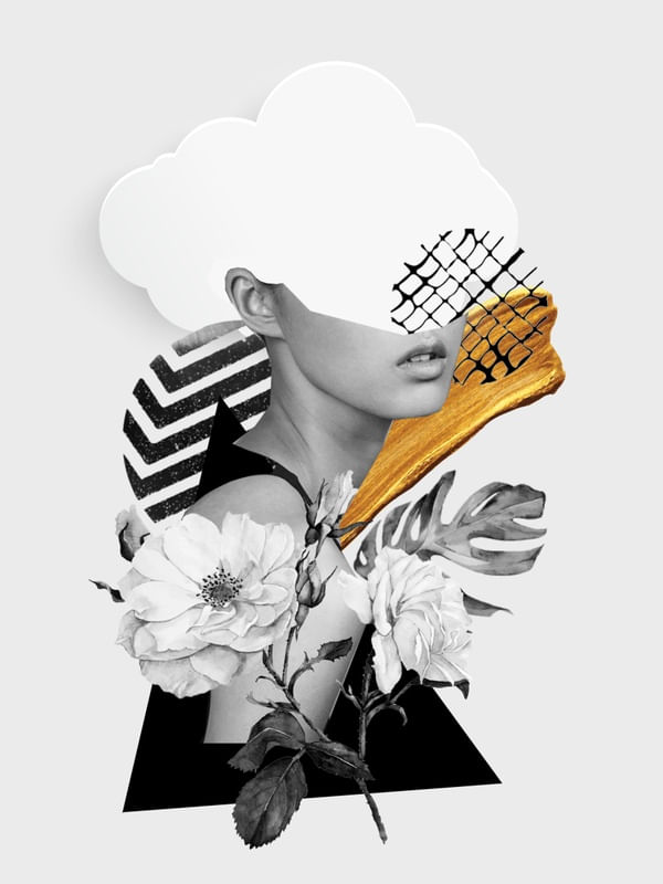 COLLAGE ART (GIRL)