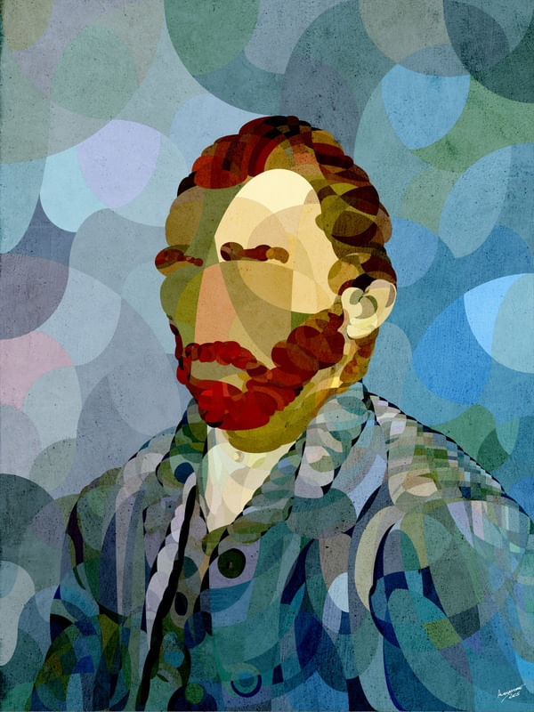 CURVES - AUTORRETRATO DE VINCENT VAN GOGH