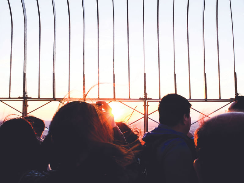 SUNSET IN NY