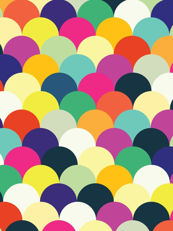 COLORFUL CIRCLES.