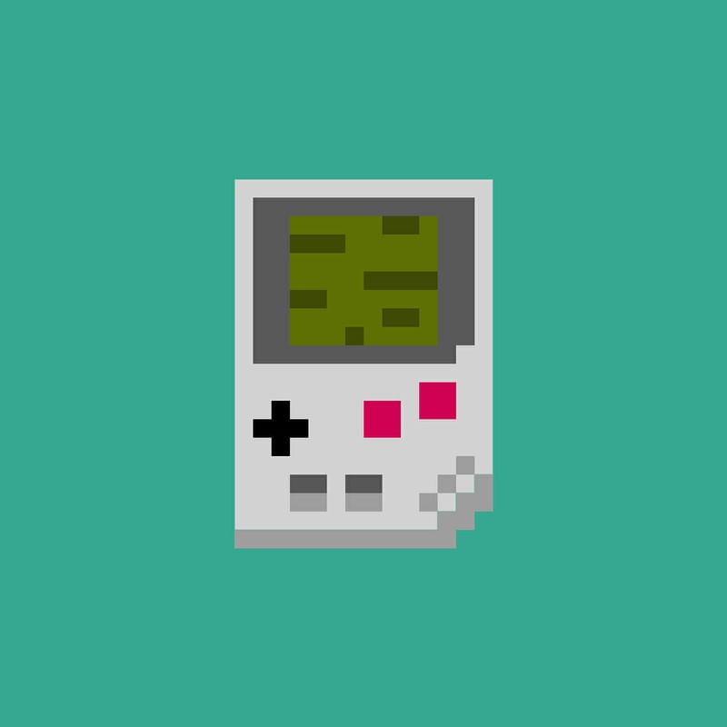 OLD PIXEL GAME BOY