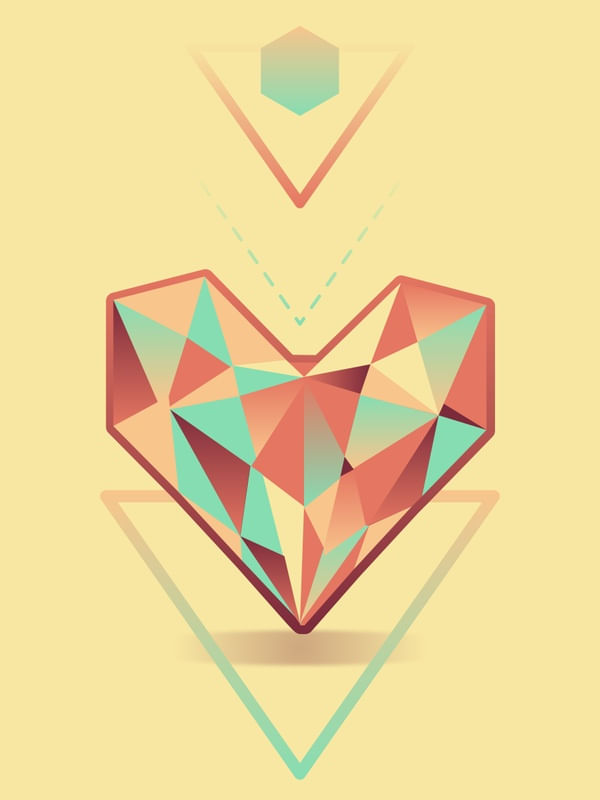 HEART GEOMETRIC