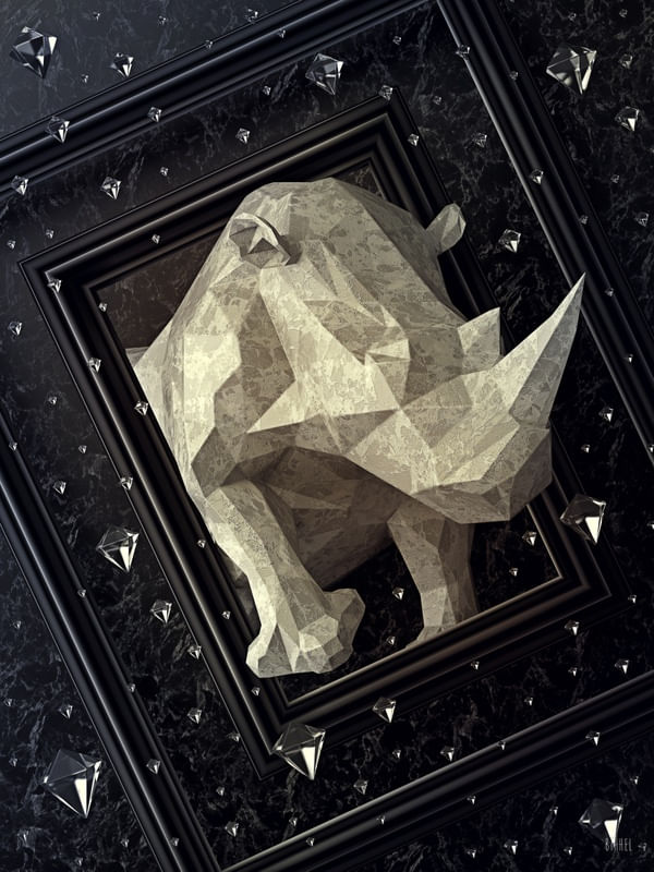 ANIMALS RHINO