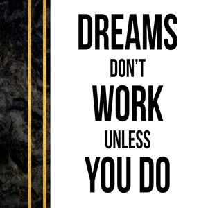DREAMS DONT WORK UNLESS YOU DO DS