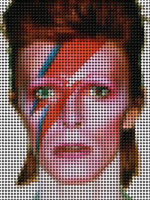 DAVID BOWIE GEOMETRICO I