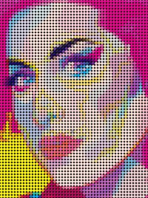 AMY WINEHOUSE GEOMETRICO I
