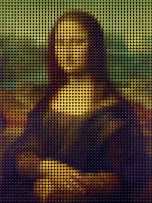 MONA LISA GEOMETRICO I