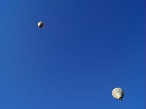 BLUE SKY WITH BALLOONS