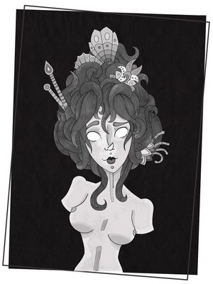 DARK MUSE STATUE