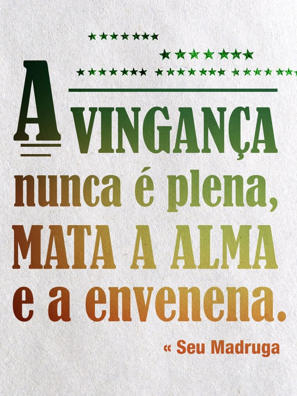 A VINGANÇA NUNCA É PLENA! 02