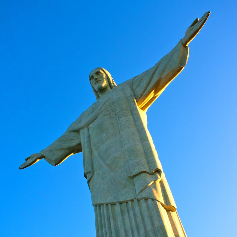 CRISTO REDENTOR AO ENTARDECER