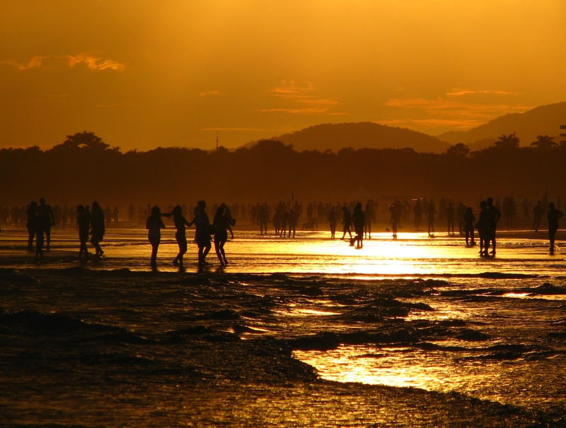 SUMMER SUNSET BEACH