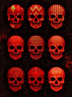 SKULL FASHION FABRIC