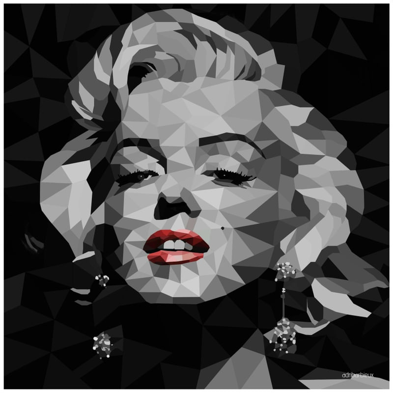 MARILYN LOW POLY II