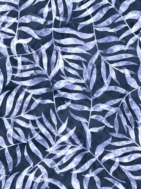 WATERCOLOR TROPICAL PALM LEAVES #?