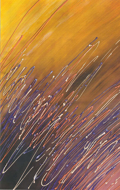 ABSTRATO AMARELO PURA MODA