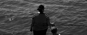 PESCADORA E FILHO