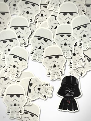SWMINI - TROOPERS STICKERS