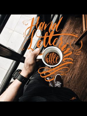 LETTERING E COFFEE