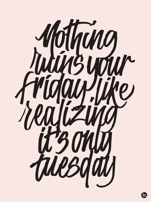 FRIDAY FEELINGS