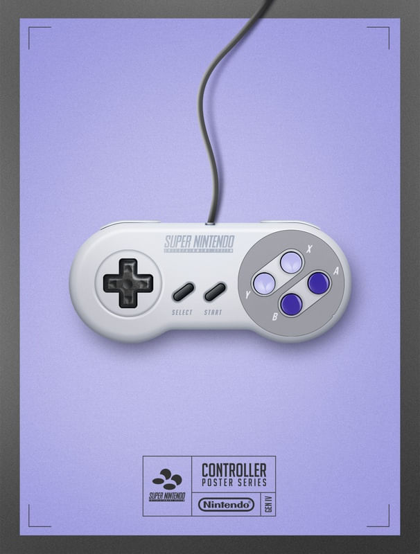 SERIE CONTROLES - SNES