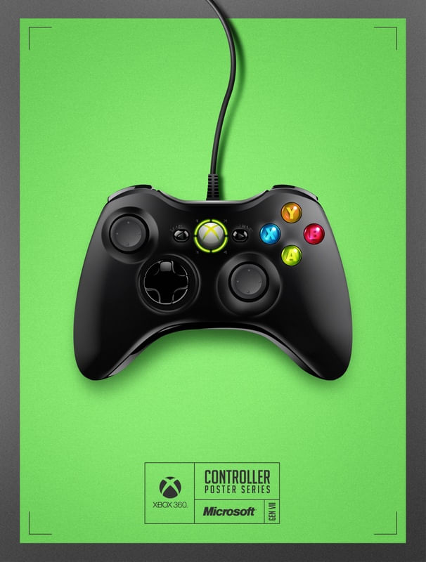 SERIE CONTROLES - XBOX 360