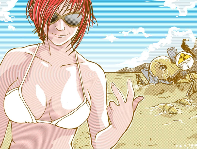 BEACH ROBOT GIRL