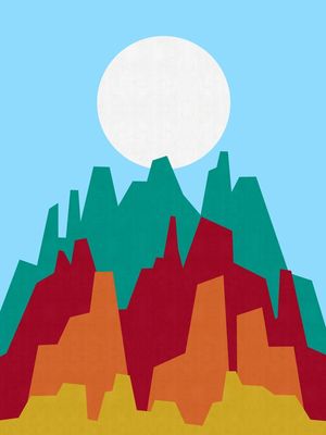MONTANHAS COLORIDAS I