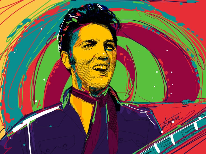 ELVIS MULTCOLOR