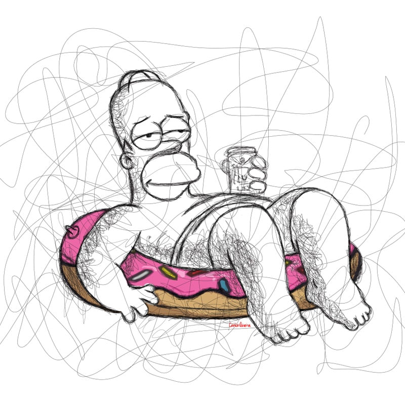 HOMER SIMPSON EM LINHAS II