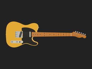TELECASTER - BUTTERSCOTCH BLONDE (P)