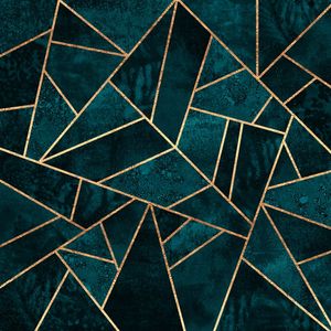 DEEP TEAL STONE