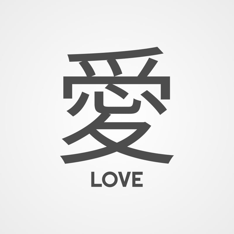 LOVE EM JAPONÊS