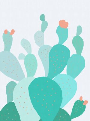 AGUARELA DE CACTUS VII