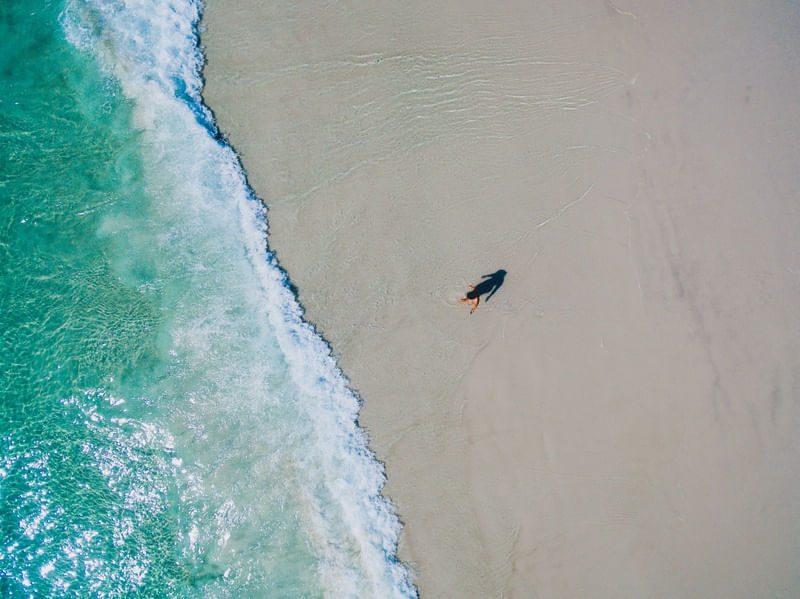 VOCÊ CHEGOU NA PRAIA
